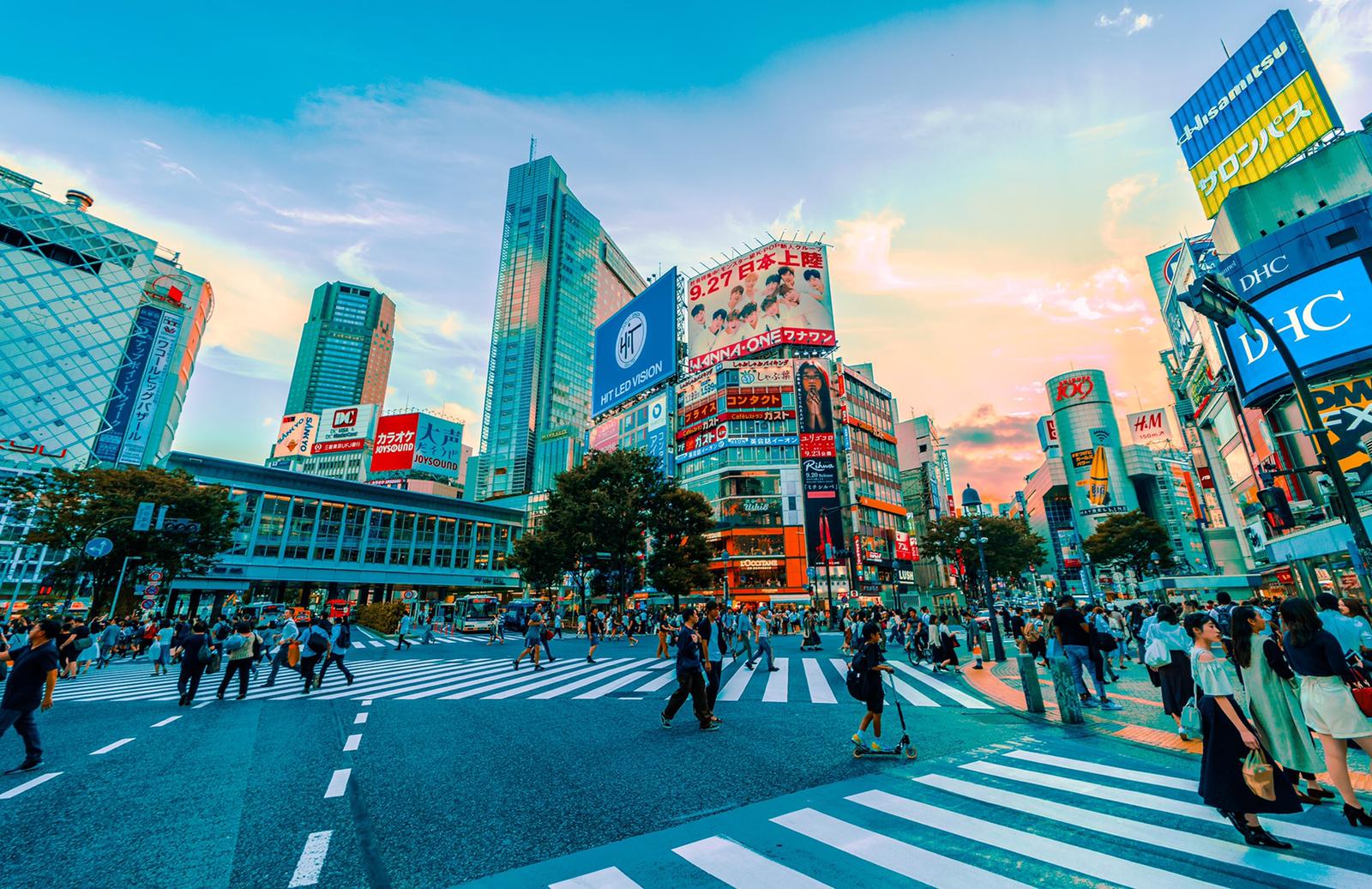 caminar por japón